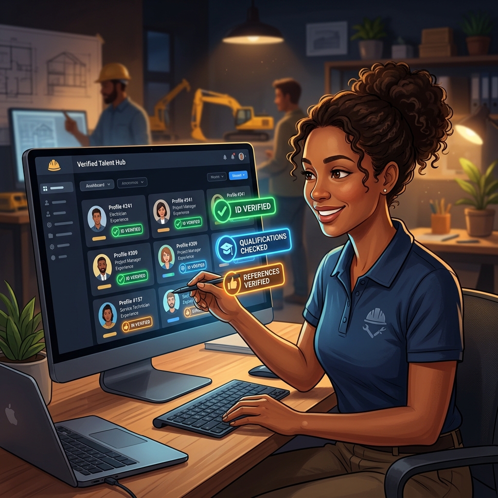 Verified candidate profiles